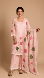 Pichwai Kotadoria Suit (Pink)