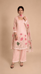 Pichwai Kotadoria Suit (Pink)